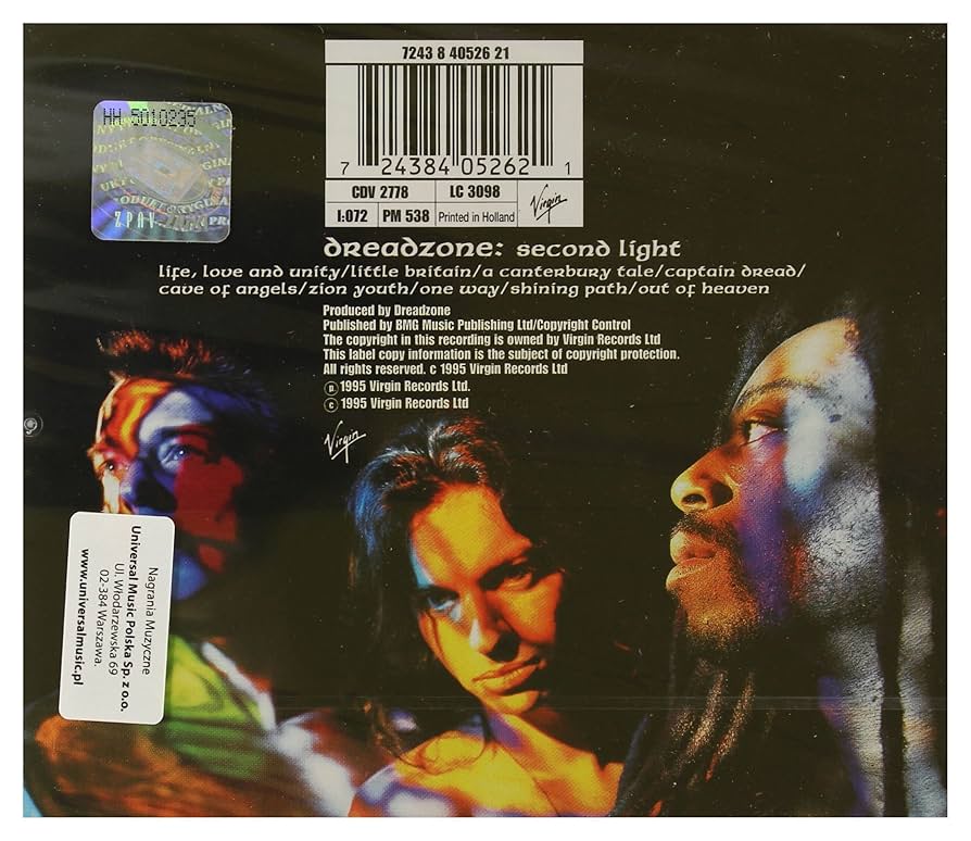 Dreadzone: Second Light シールドLP アンビエントレイヴ Second Light: Amazon.co.uk: CDs & Vinyl